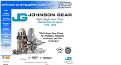 Desktop Screenshot of johnsongear.com